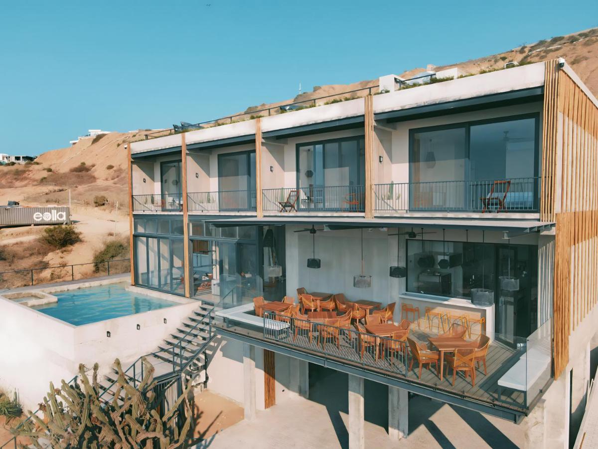 Eolia Sustainable Design Hotel Manta Exterior photo